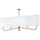 Eleanor 4-Light Horizontal Chandelier