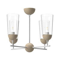 Emil 25" 4-Light Chandelier