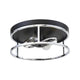 Easton 2-Light Round Flush Mount