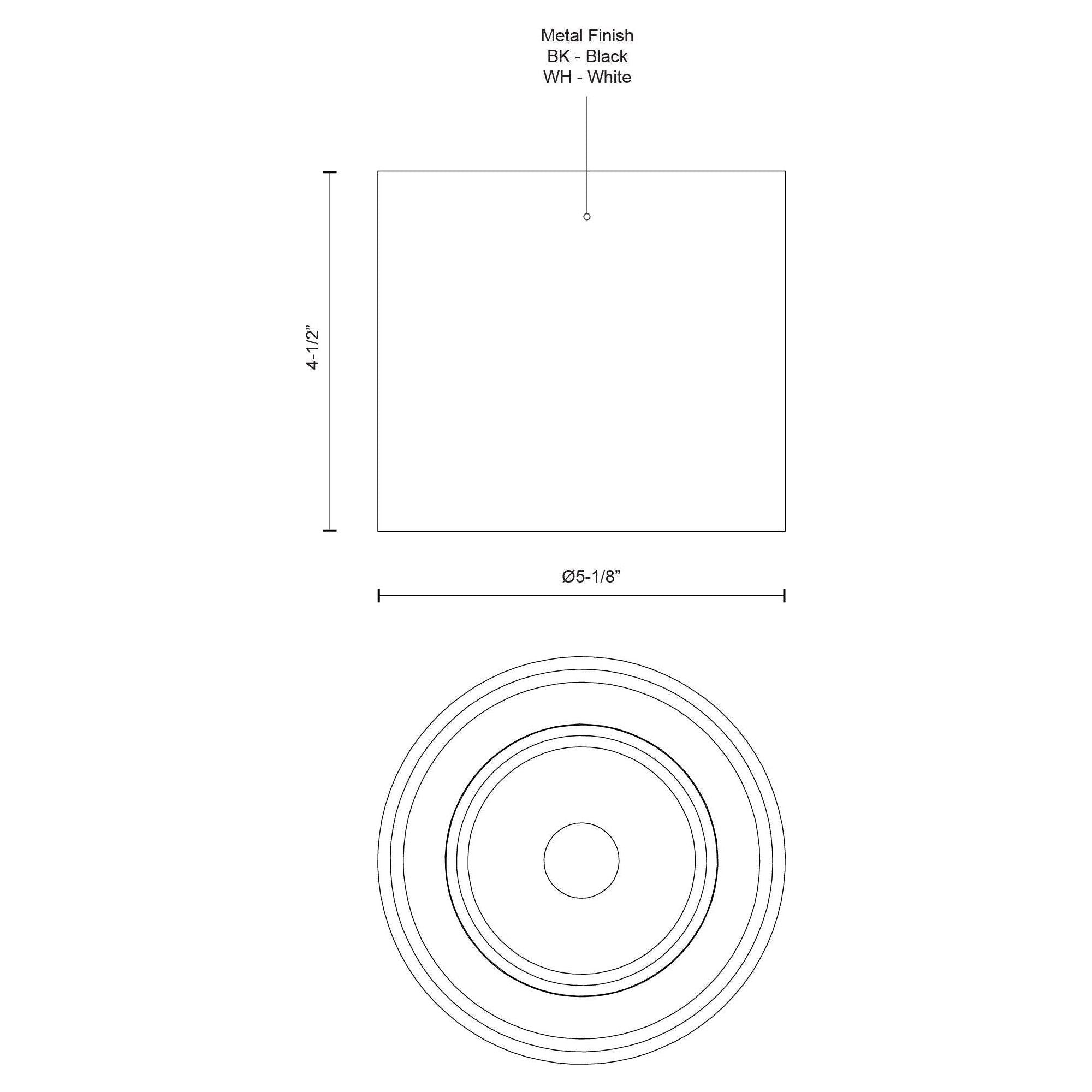 Falco 5" Flush Mount