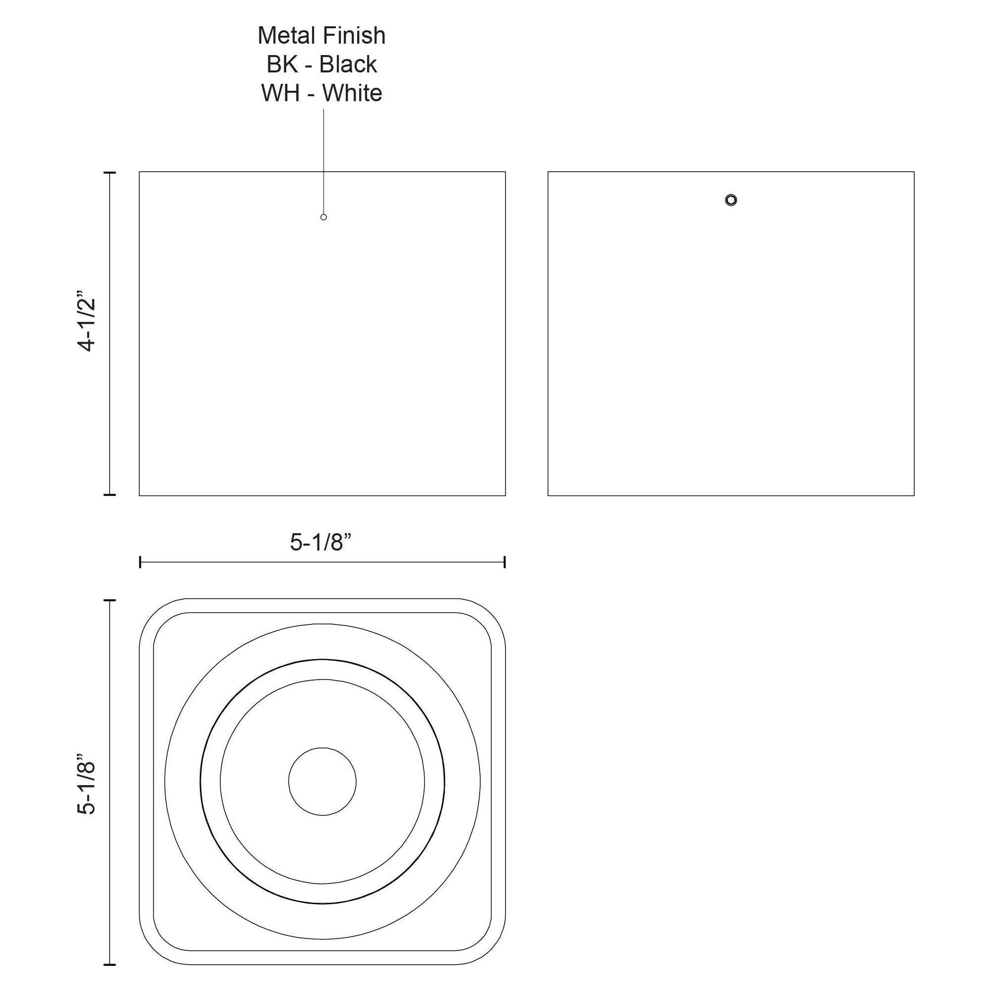 Falco 5" Flush Mount