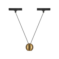 Faria Double 3" Trilo Track Pendant
