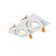 Double 4" Flat Gimbal Recessed (5CCT & Dim-to-Warm)