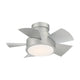 Vox Indoor/Outdoor 5-Blade 26" Smart Flush Mount Ceiling Fan with LED Light Kit and Remote Control