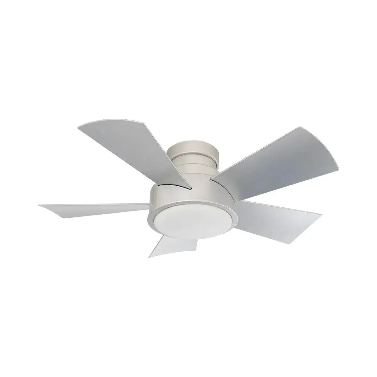 Modern Forms - Vox Indoor/Outdoor 5-Blade 38" Smart Flush Mount Ceiling Fan with LED Light Kit and Remote Control - Lights Canada