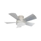 Modern Forms - Vox Indoor/Outdoor 5-Blade 38" Smart Flush Mount Ceiling Fan with LED Light Kit and Remote Control - Lights Canada
