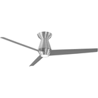 Modern Forms - Slim Indoor/Outdoor 3-Blade 52" Smart Flush Mount Ceiling Fan with LED Light Kit and Remote Control - Lights Canada