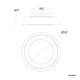 Chapeau 16" LED Flush Mount