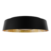 Gilt 22" Round Flush Mount
