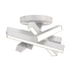 Chaos 17" LED Semi Flush Mount
