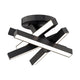 Chaos 17" LED Semi Flush Mount