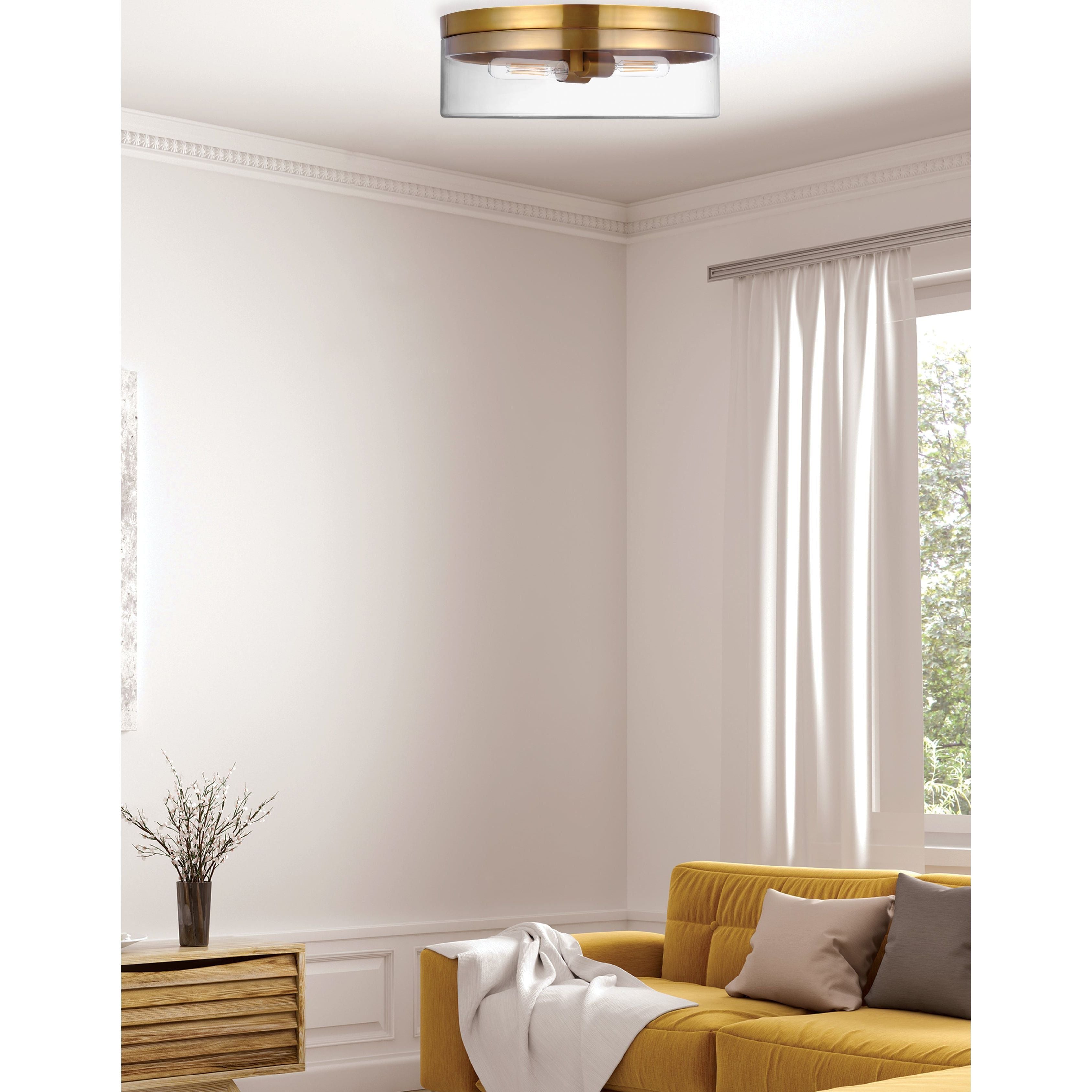 Fiona 2-Light Flush Mount