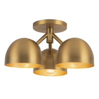 Fosso 13" Semi-Flush Mount