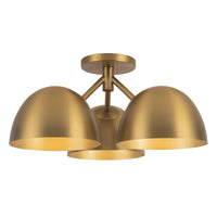 Fosso 17" Semi-Flush Mount