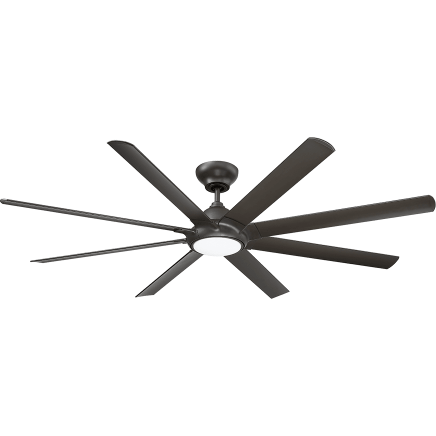 Modern Forms - Hydra Indoor/Outdoor 8-Blade 80" Smart Ceiling Fan with LED Light Kit - Lights Canada