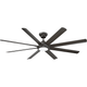 Modern Forms - Hydra Indoor/Outdoor 8-Blade 80" Smart Ceiling Fan with LED Light Kit - Lights Canada