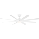 Modern Forms - Hydra Indoor/Outdoor 8-Blade 80" Smart Ceiling Fan with LED Light Kit - Lights Canada