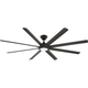Modern Forms - Hydra Indoor/Outdoor 8-Blade 96" Smart Ceiling Fan with LED Light Kit - Lights Canada