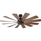 Modern Forms - Windflower Indoor/Outdoor 12-Blade 60" Smart Ceiling Fan with LED Light Kit - Lights Canada