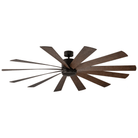 Modern Forms - Windflower Indoor/Outdoor 12-Blade 80" Smart Ceiling Fan with LED Light Kit - Lights Canada