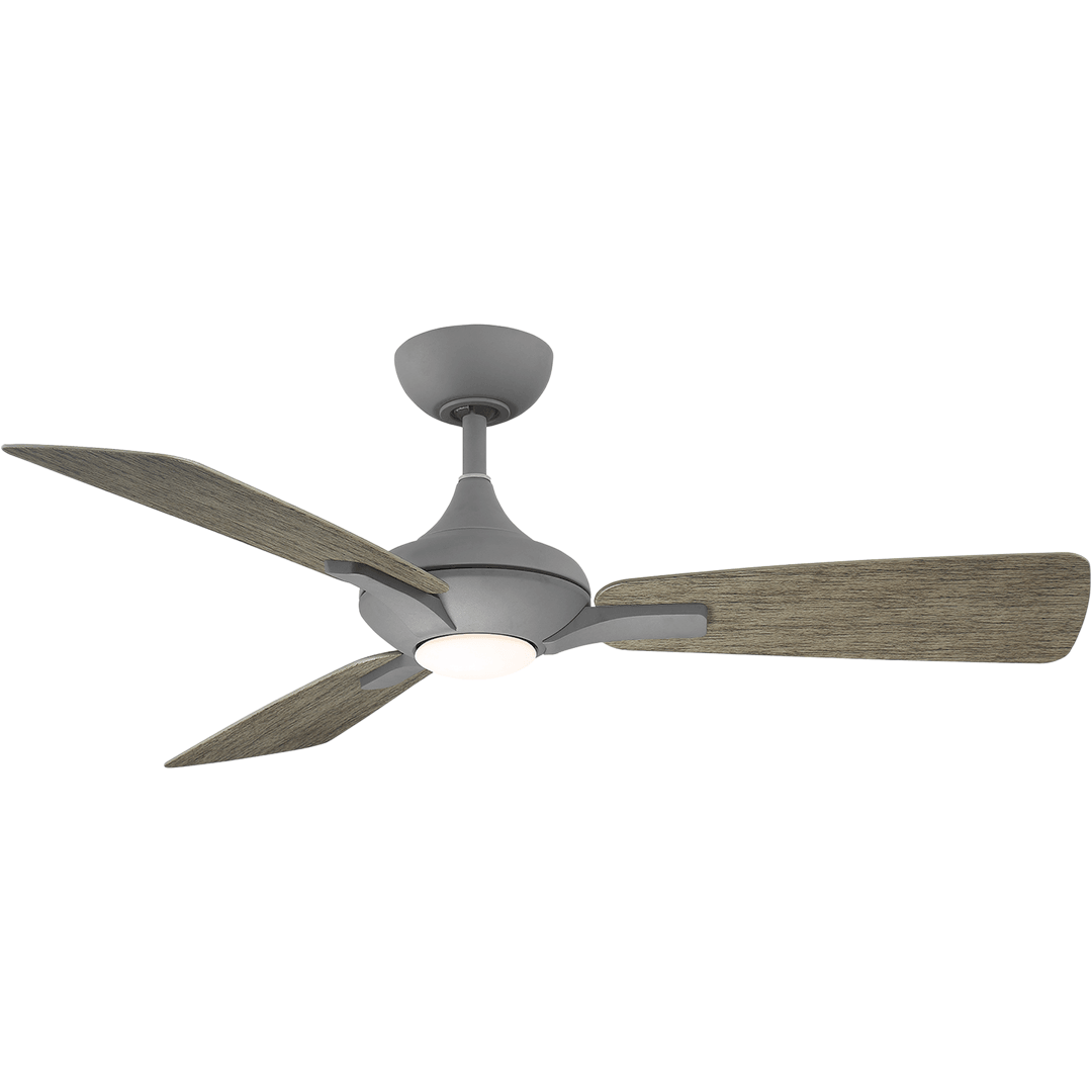 Modern Forms - Mykonos 3 Indoor/Outdoor 3-Blade 52" Smart Ceiling Fan with LED Light Kit and Remote Control - Lights Canada