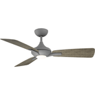 Modern Forms - Mykonos 3 Indoor/Outdoor 3-Blade 52" Smart Ceiling Fan with LED Light Kit and Remote Control - Lights Canada