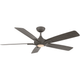 Modern Forms - Mykonos 5 Indoor/Outdoor 5-Blade 60" Smart Ceiling Fan with LED Light Kit and Remote Control - Lights Canada