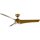 Modern Forms - Twirl Indoor/Outdoor 3-Blade Smart Ceiling Fan 58" LED Light Kit and Remote Control - Lights Canada