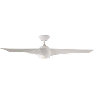 Modern Forms - Twirl Indoor/Outdoor 3-Blade Smart Ceiling Fan 58" LED Light Kit and Remote Control - Lights Canada