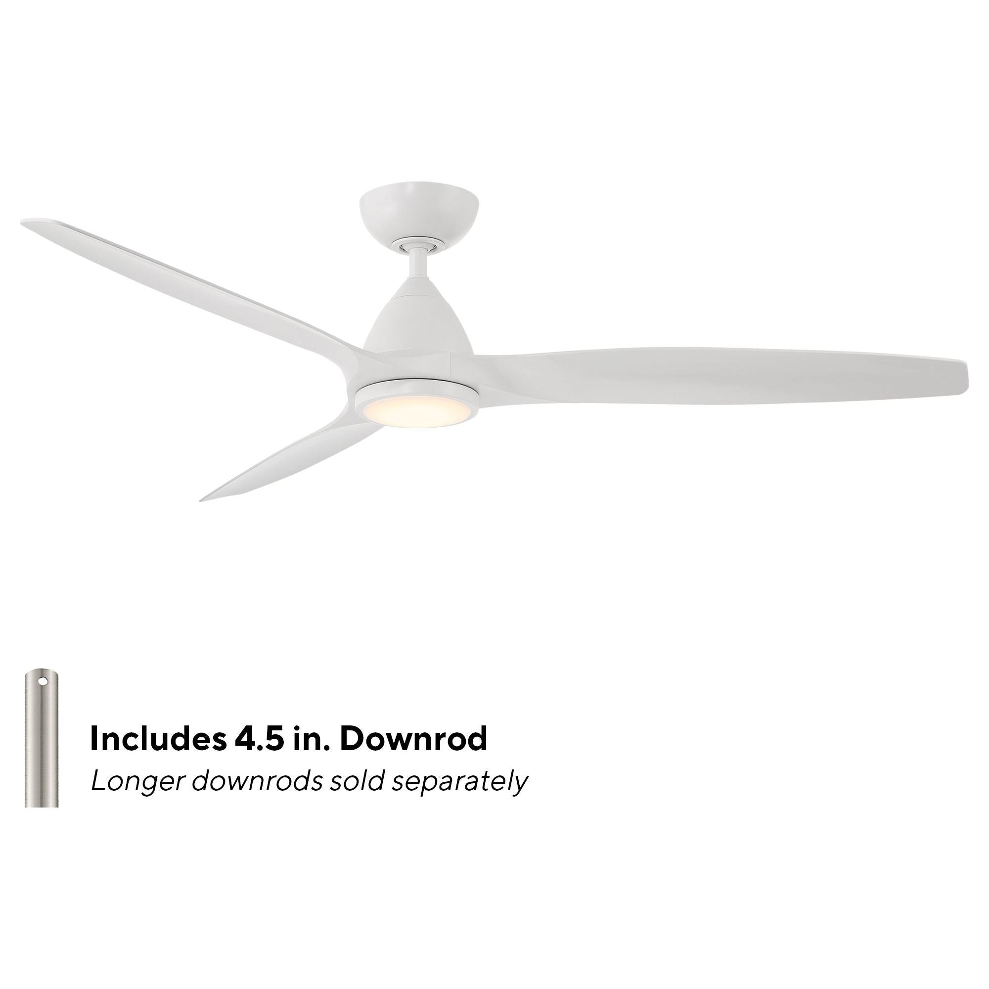 Skylark Indoor/Outdoor 3-Blade 62" LED Smart Ceiling Fan