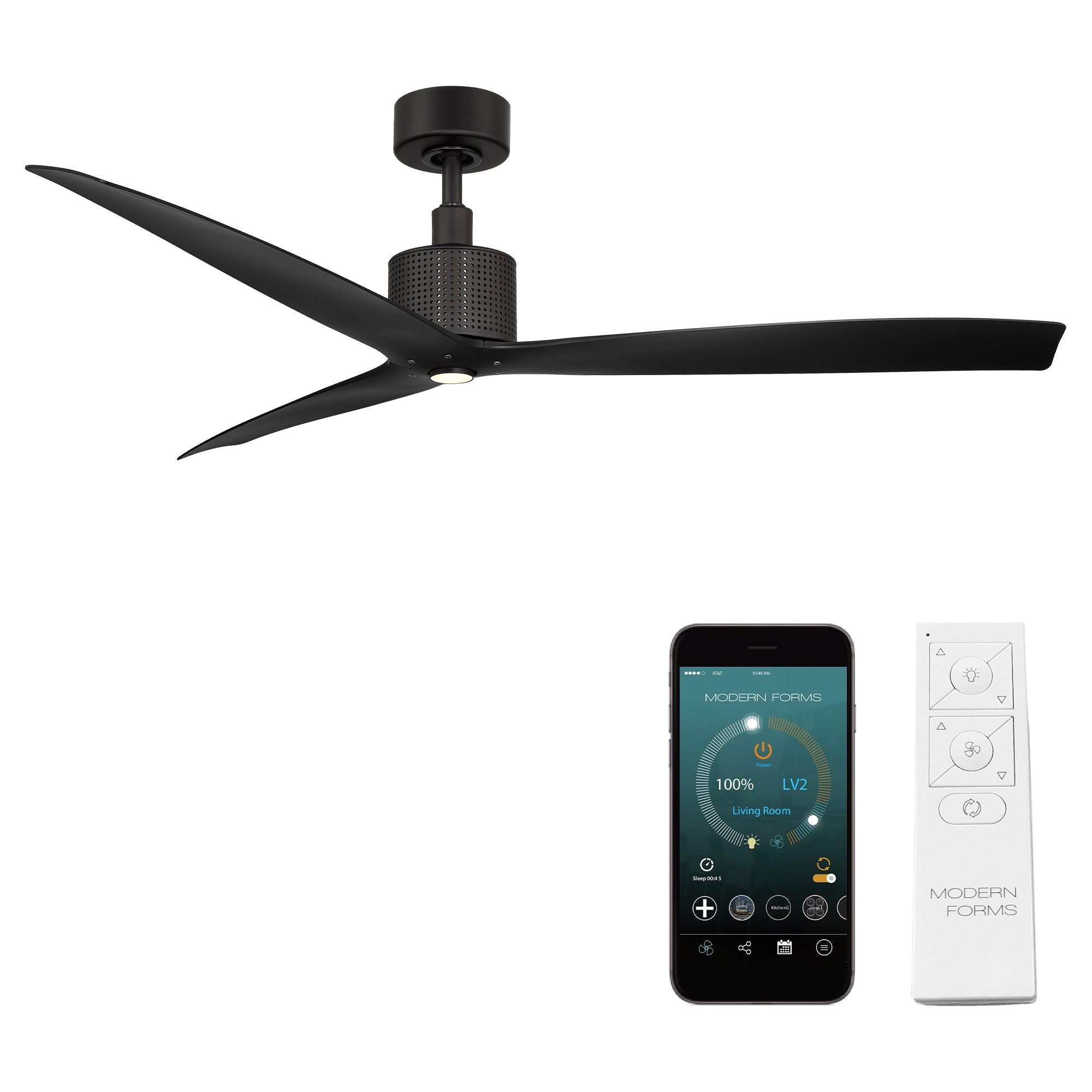 Spinster Indoor/Outdoor 3-Blade 60" LED Smart Ceiling Fan