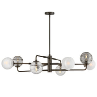 Oberon Large Adjustable Single Tier Chandelier
