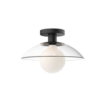 Francesca 12" 1-Light Semi Flush Mount