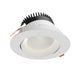6" Regressed Gimbal Downlight (5CCT & Dim-to-Warm)