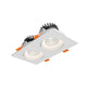 Double 3.5" Regressed Gimbal Downlight (5CCT & Dim-to-Warm)