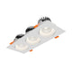 Triple 3.5" Regressed Gimbal Downlight (5CCT & Dim-to-Warm)