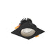 3.5" Square Regressed Gimbal Downlight (5CCT & Dim-to-Warm)