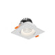 3.5" Square Regressed Gimbal Downlight (5CCT & Dim-to-Warm)