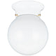 Tomkin One Light Ceiling Flush Mount
