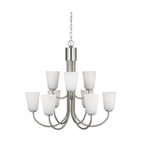 Miles Nine Light Chandelier