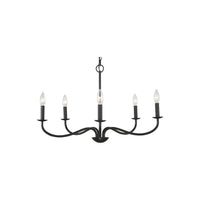 Abells Five Light Chandelier