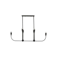 Maya Six Light Linear Chandelier