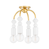 Flora Semi Flush