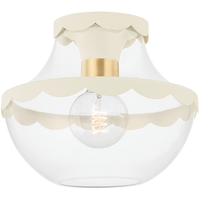 Alaina 1-Light Semi Flush