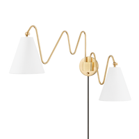 Onda Plug-In Sconce
