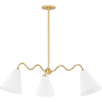 Onda 3-Light Chandelier