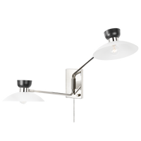 Whitley Plug-In Sconce