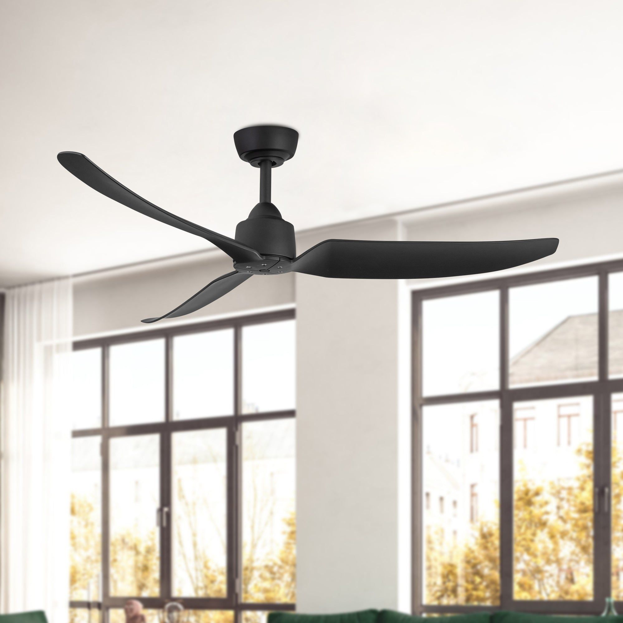 Hugo 52" LED Exterior Ceiling Fan