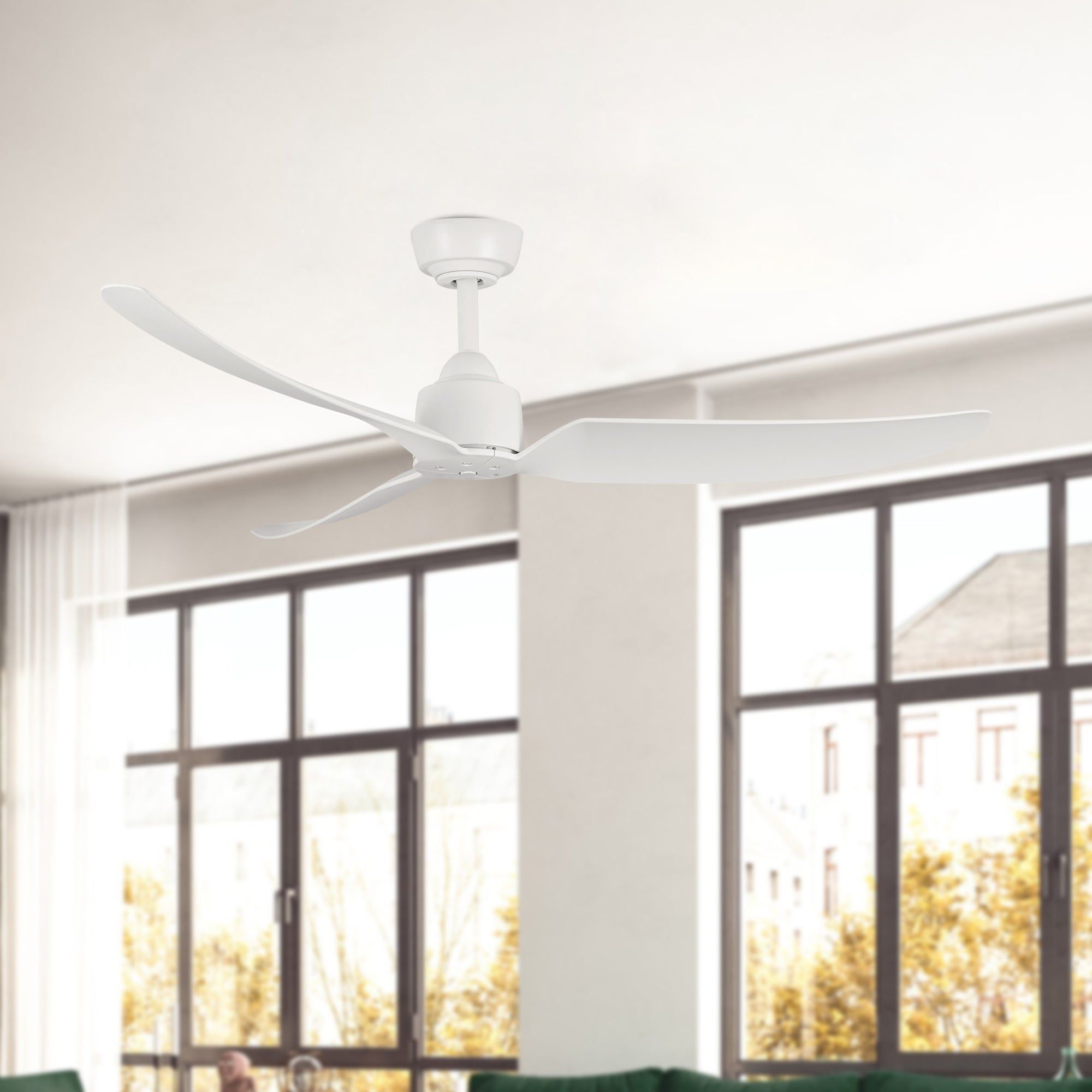 Hugo 52" LED Exterior Ceiling Fan