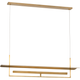 Tristan 54" Reflector Linear Chandelier